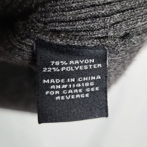 Verve Ami Gray Sleeveless Mock Turtleneck Sweater - Picture 6 of 7